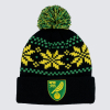 Norwich City Fairisle Crest Bobble Hat