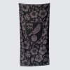 Hawaiian Blackout Crest Beach Towel