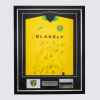 2025-26 Framed Shirt - SQUAD SIGNED