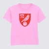 Norwich City Junior Crest T-Shirt Pink