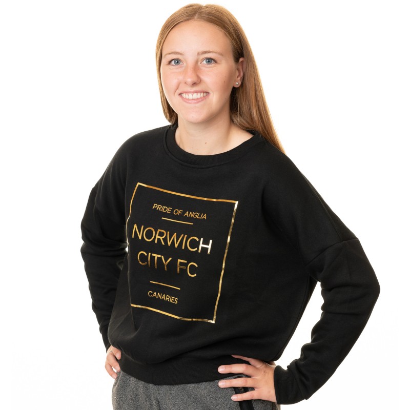 Ladies Gold Foil Sweat Ladies Gold Foil Sweat