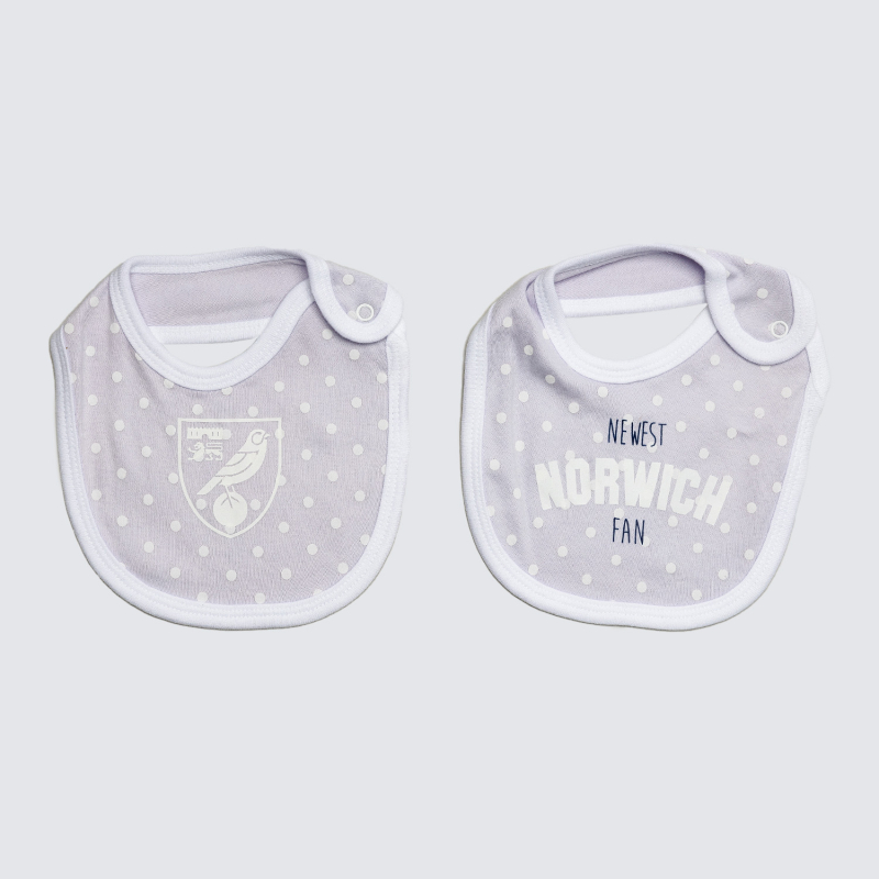 2 Pack Newest Fan Bibs