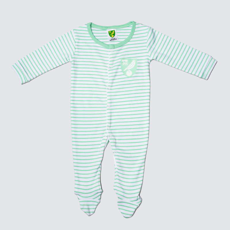 Stripe Crest Sleepsuit