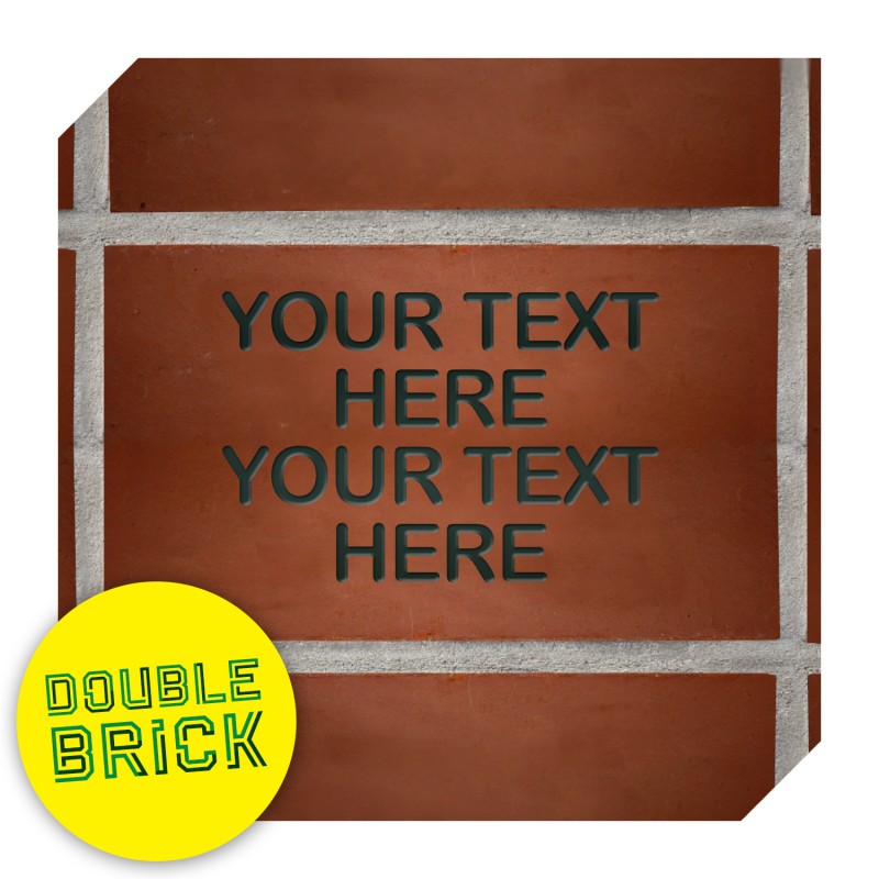 South Stand Double Brick - Black Text South Stand Double Brick - Black Text