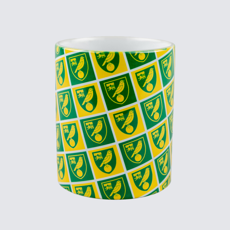 Chequered Crest Mug