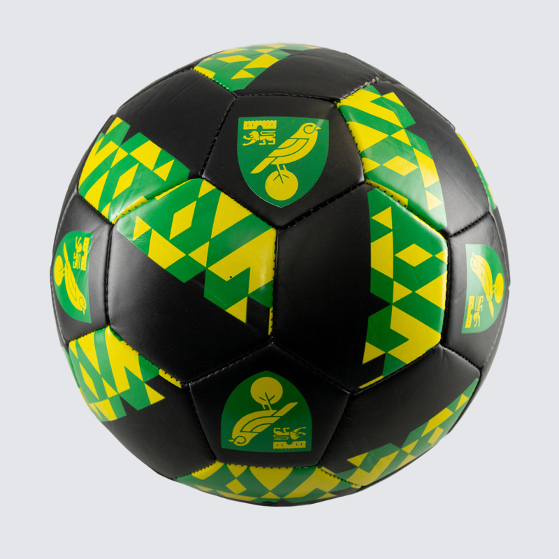 Black Geo Crest Football - Size 5 Black Geo Crest Football - Size 5