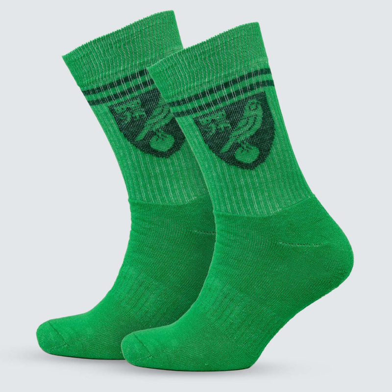 Green Crest Sports Socks  Green Crest Sports Socks