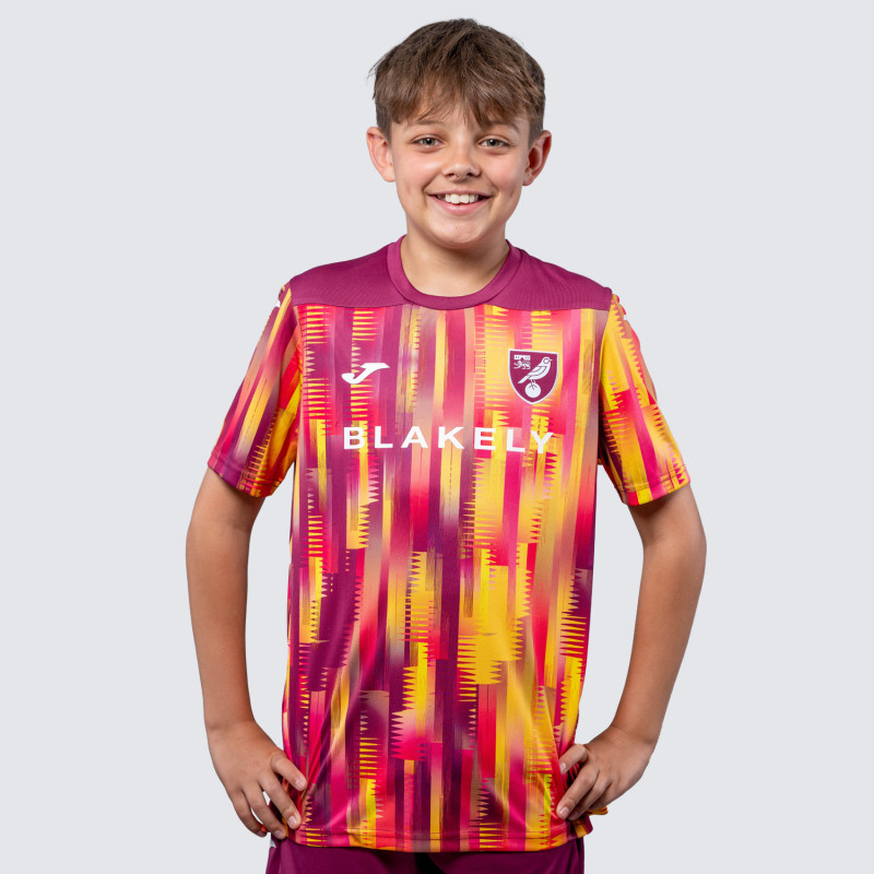 2024/25 Junior Plum Short Sleeve GK Shirt