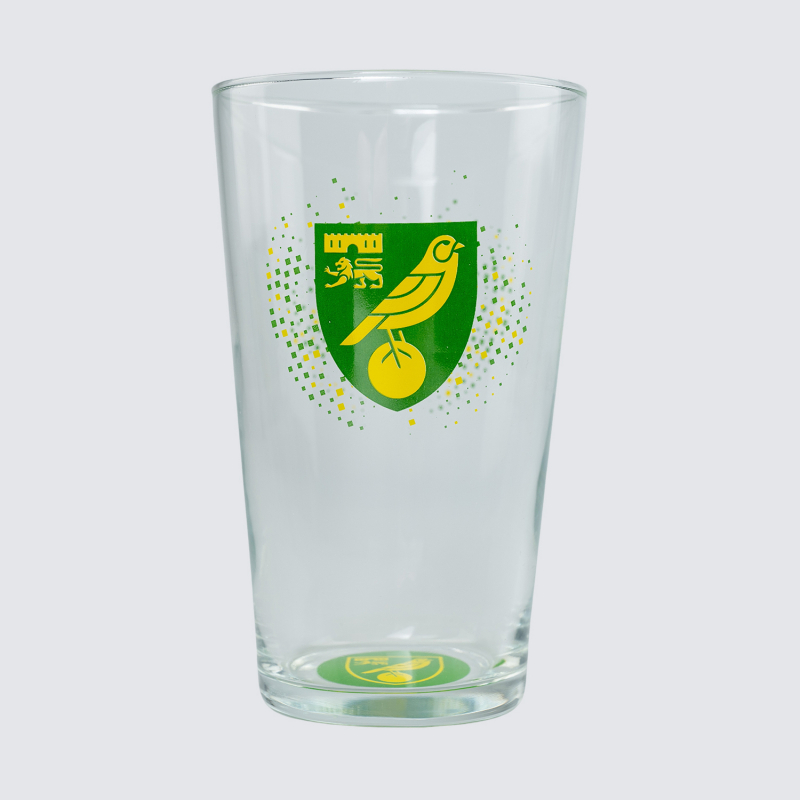 Crest Spray Pint Glass