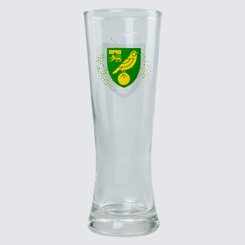 Crest Spray Pilsner Glass Crest Spray Pilsner Glass