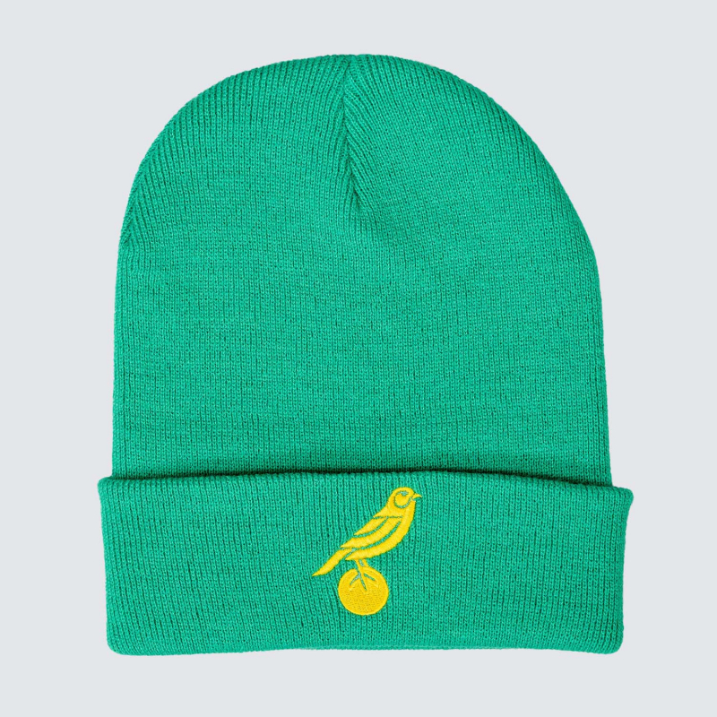 Canary Cuff Knit Hat Green Canary Cuff Knit Hat Green