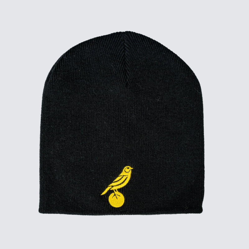 Canary Beanie Hat Black 