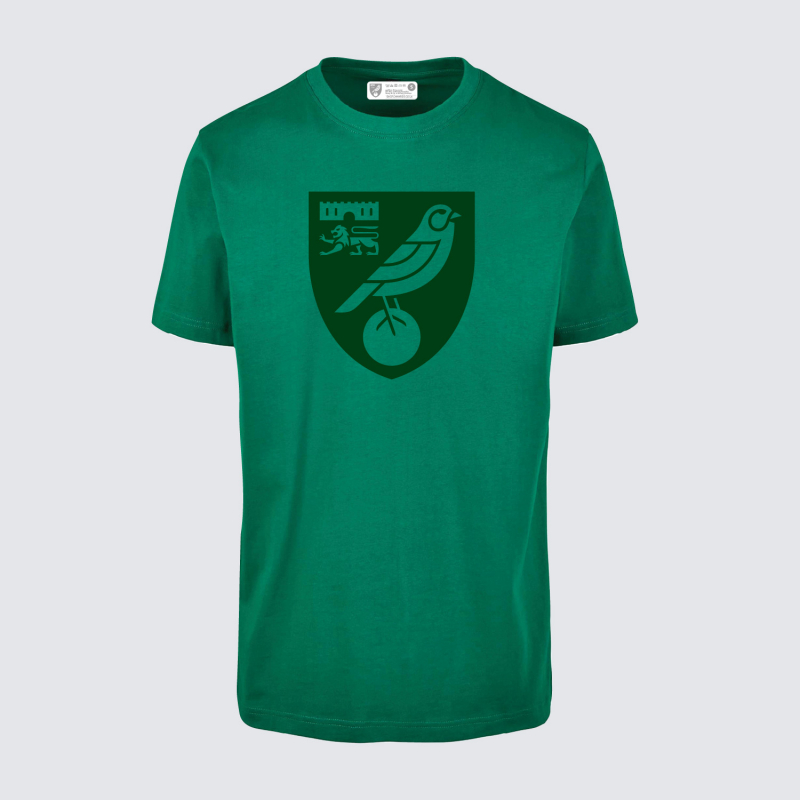 Norwich City Forest Green Crest T-Shirt