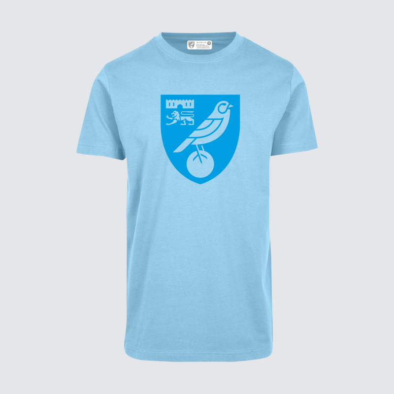 Norwich City Sky Crest T-Shirt Norwich City Sky Crest T-Shirt