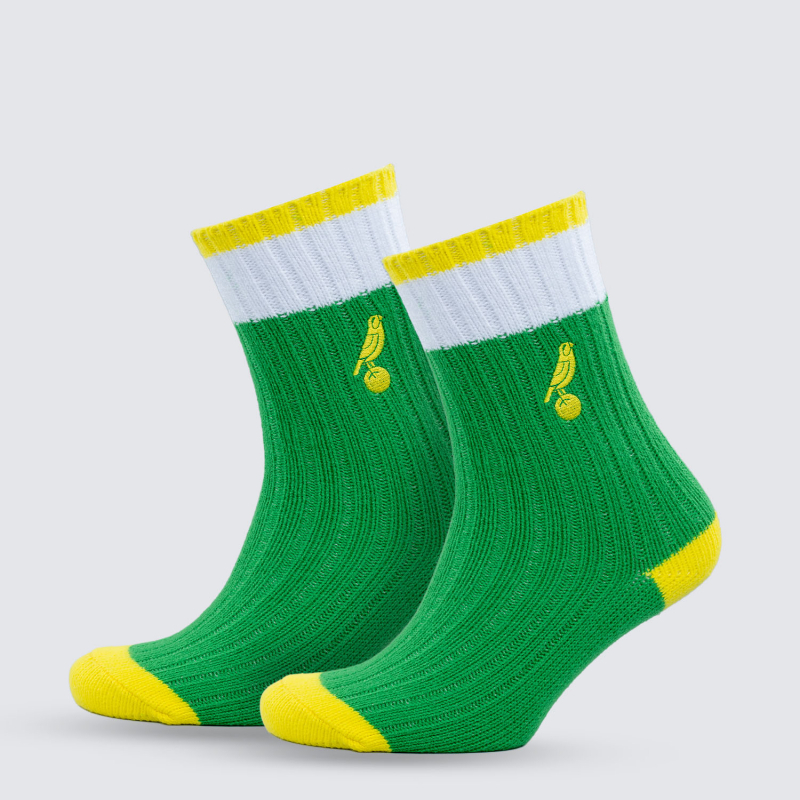 NCFC Green Ribbed Socks NCFC Green Ribbed Socks