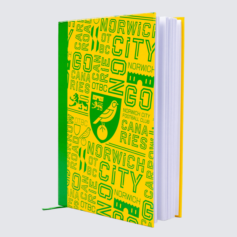 Norwich City A5 Crest Notepad Norwich City A5 Crest Notepad