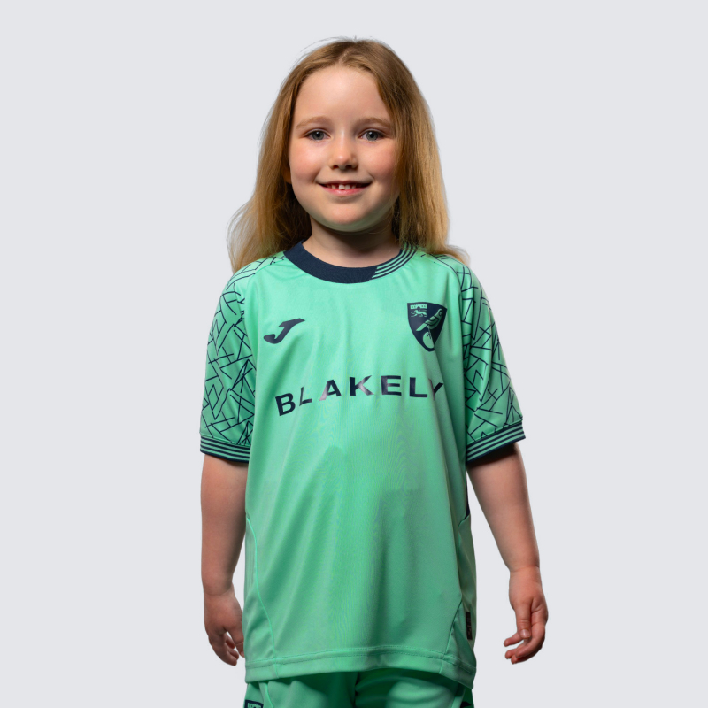 2025/26 Junior Short Sleeve GK Shirt Mint 2025/26 Junior Short Sleeve GK Shirt Mint