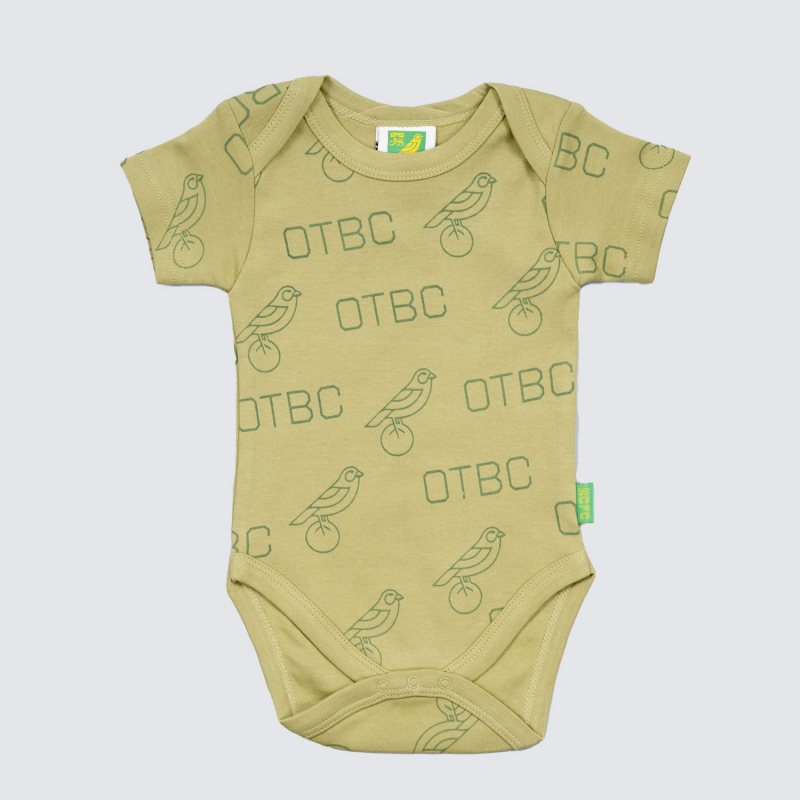 Norwich City Canary Bodysuit Sage
