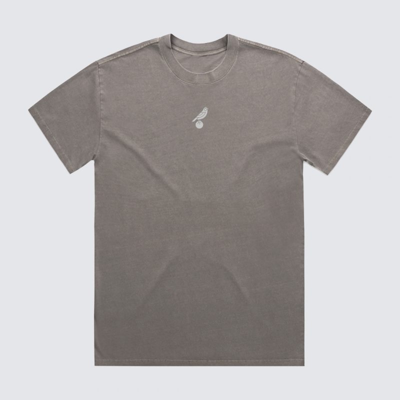 Norwich City Oversized Back Printed T-Shirt Grey