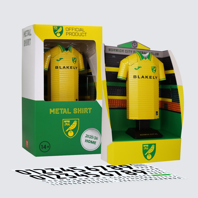 Norwich City 25/26 Alloy Shirt – Home Kit Norwich City 25/26 Alloy Shirt – Home Kit