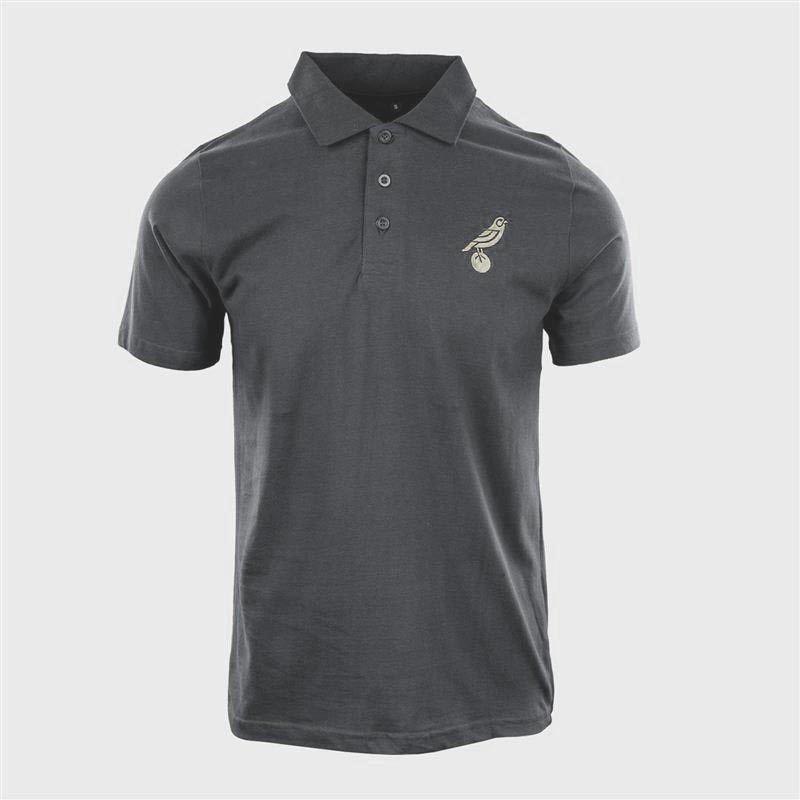 Adults Charcoal Essential Polo