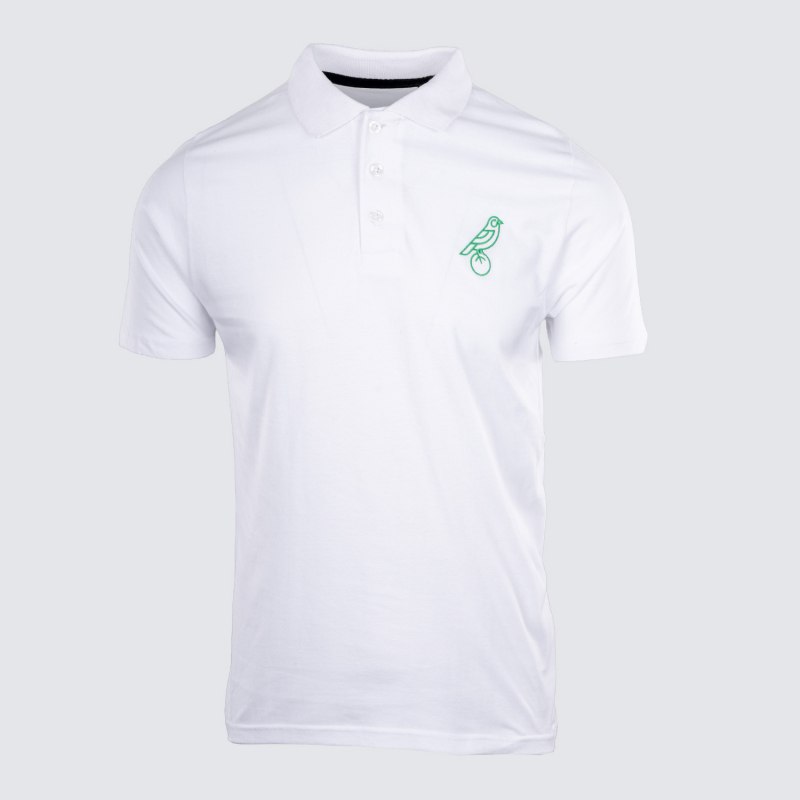 Adults White Essential Polo