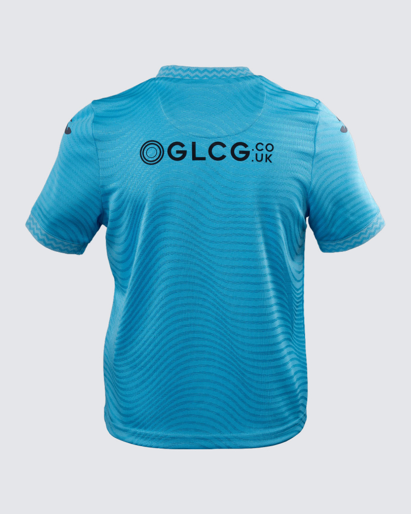 2026/27 Junior Short Sleeve GK Shirt Fluro Blue